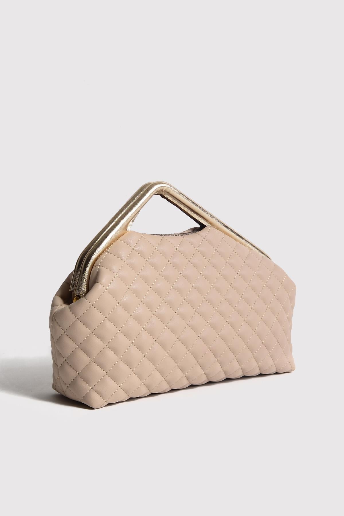 Vizon Kapitone Clutch Portföy Çanta