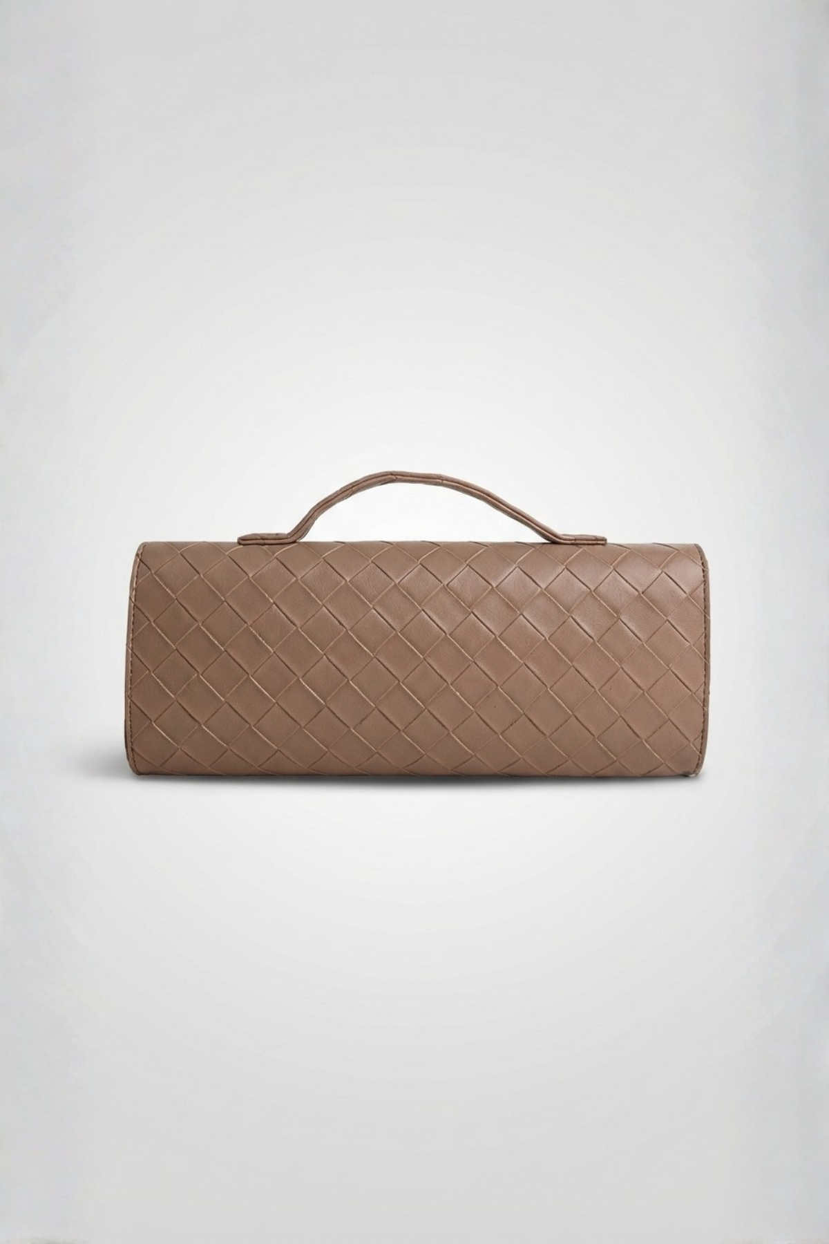 Vizon Örgü Derili Portföy Clutch Çanta