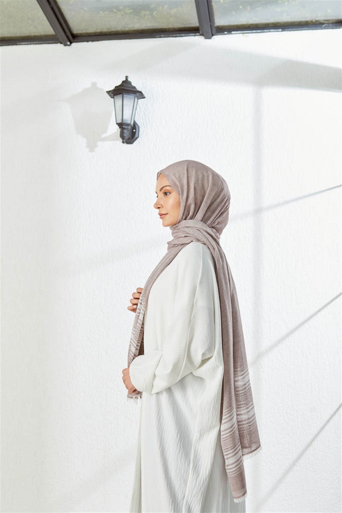 KATRİN ŞAL 7995-BORDO-2