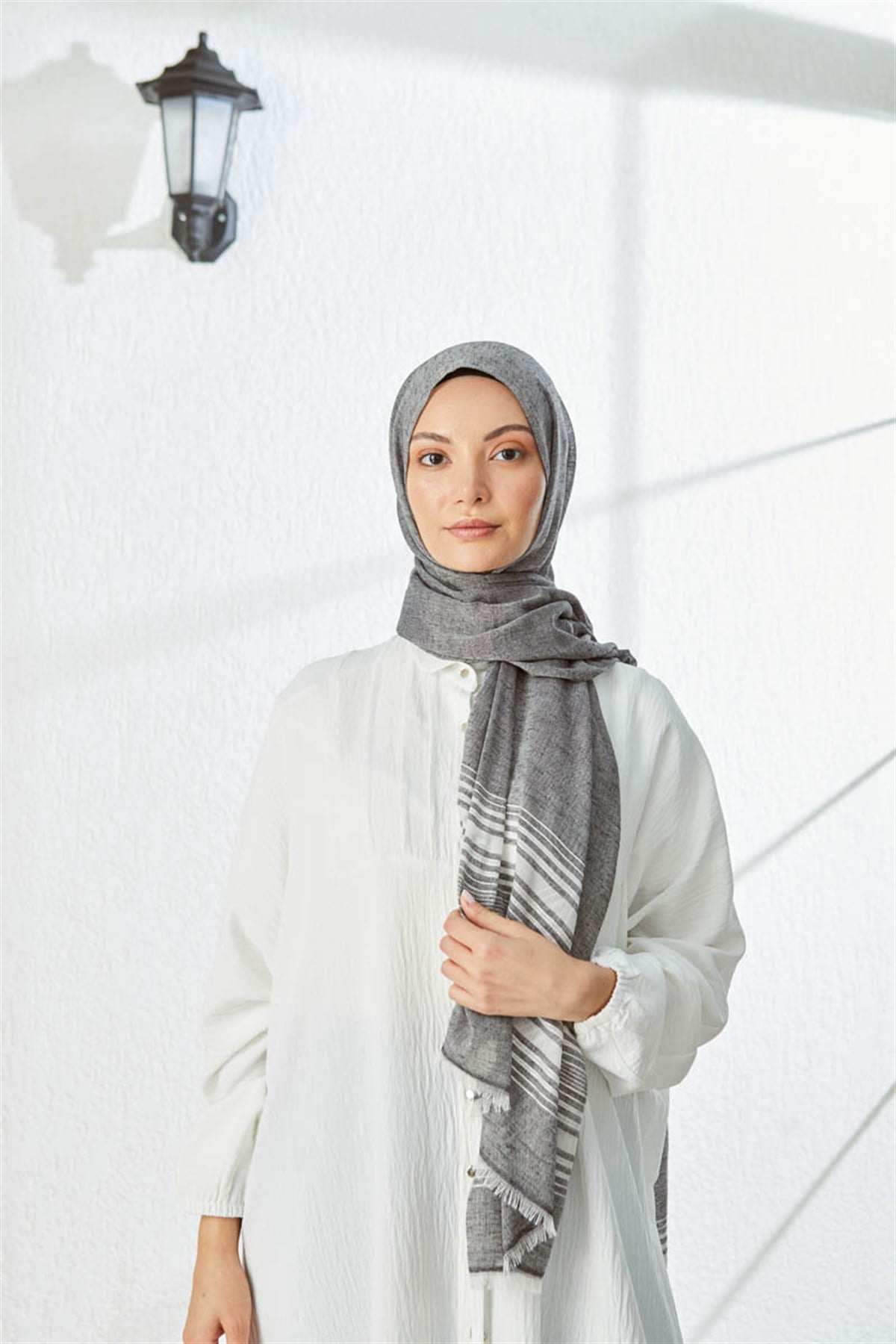 KATRİN ŞAL 7995-SİYAH