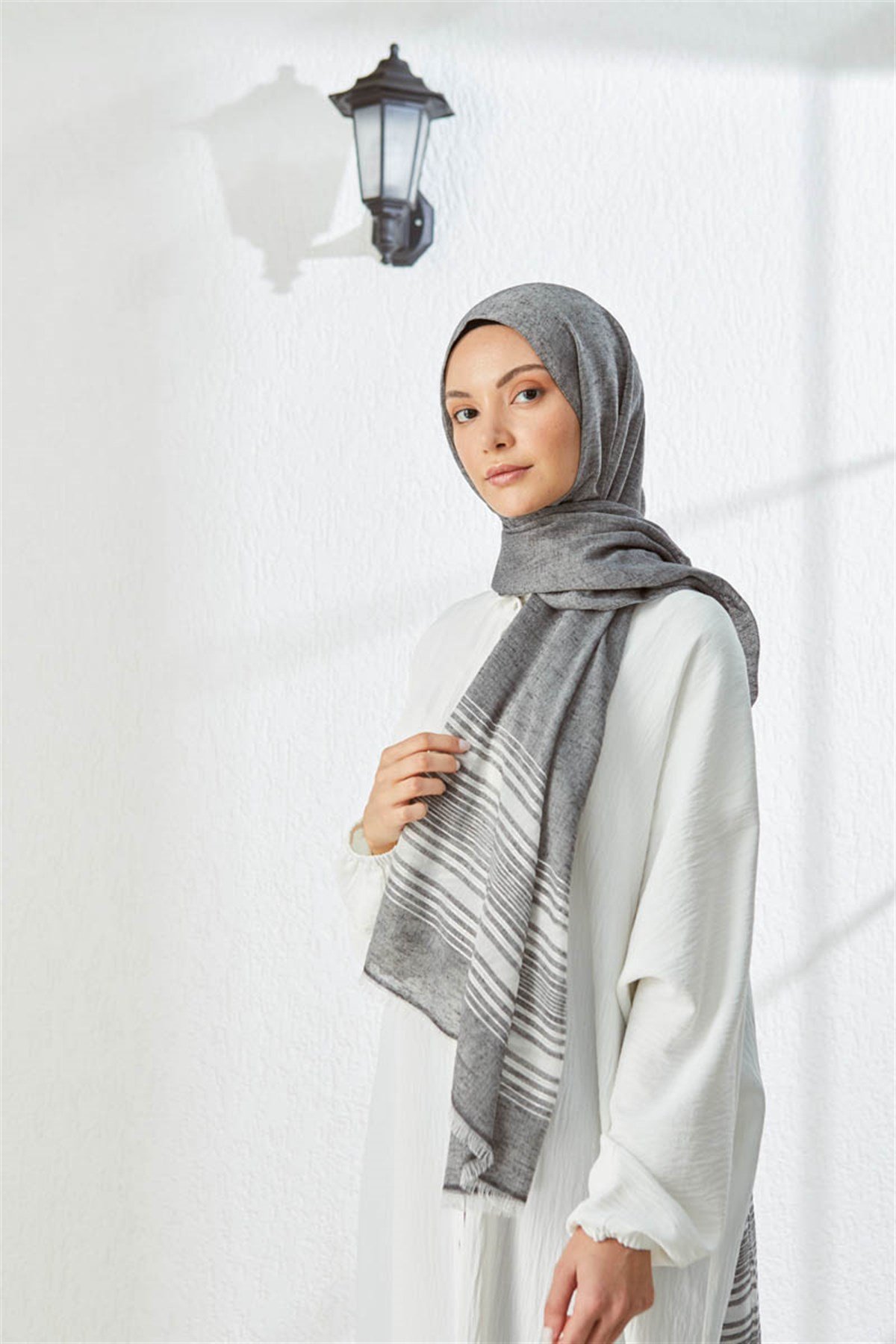 KATRİN ŞAL 7995-SİYAH