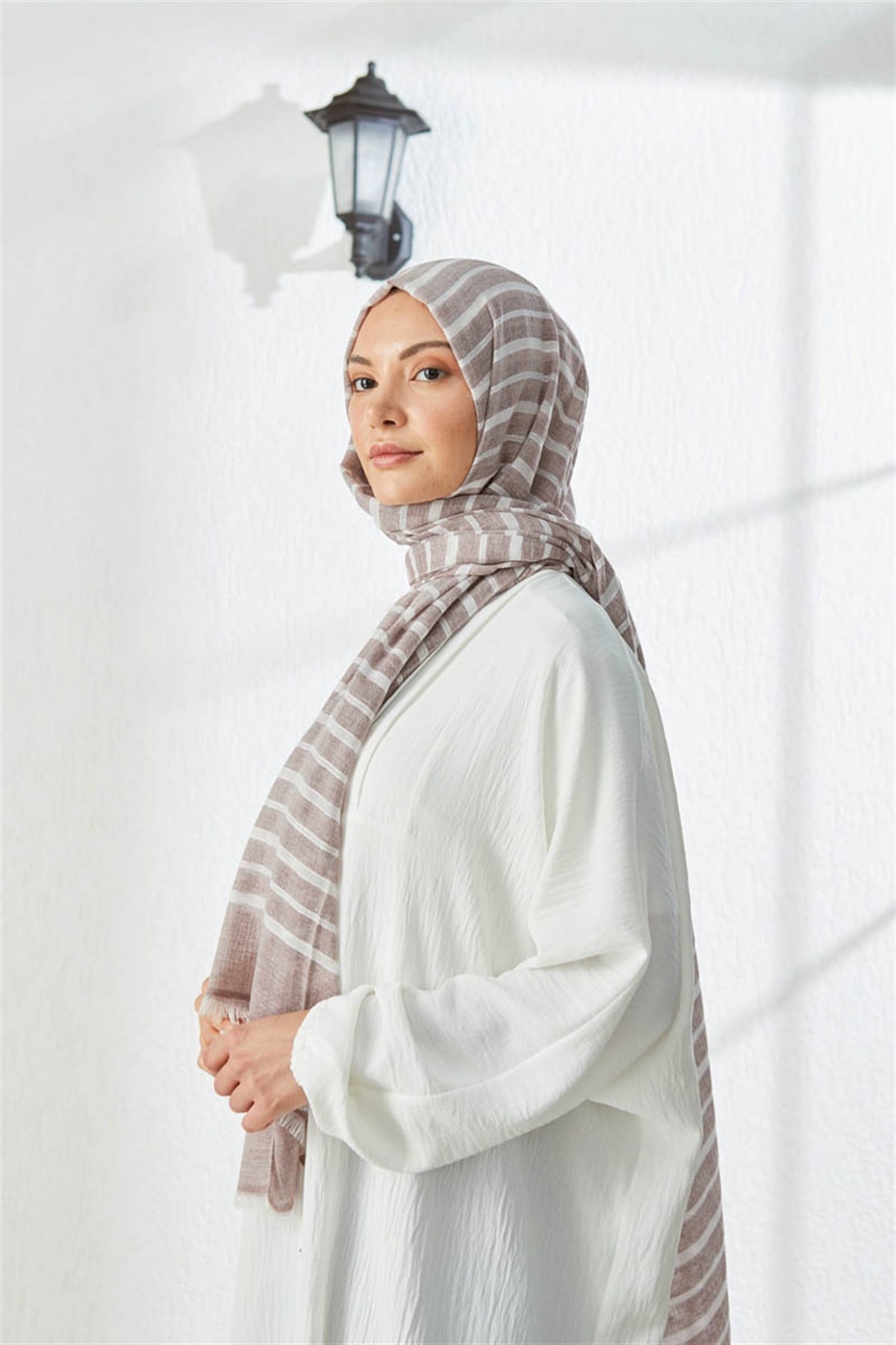 KATRİN ŞAL 7996-BORDO-2