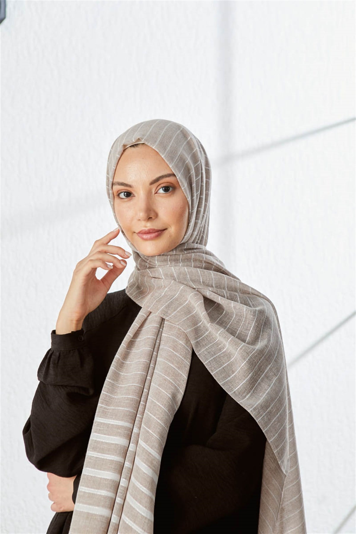 KATRİN ŞAL 7997-ANTRASİT