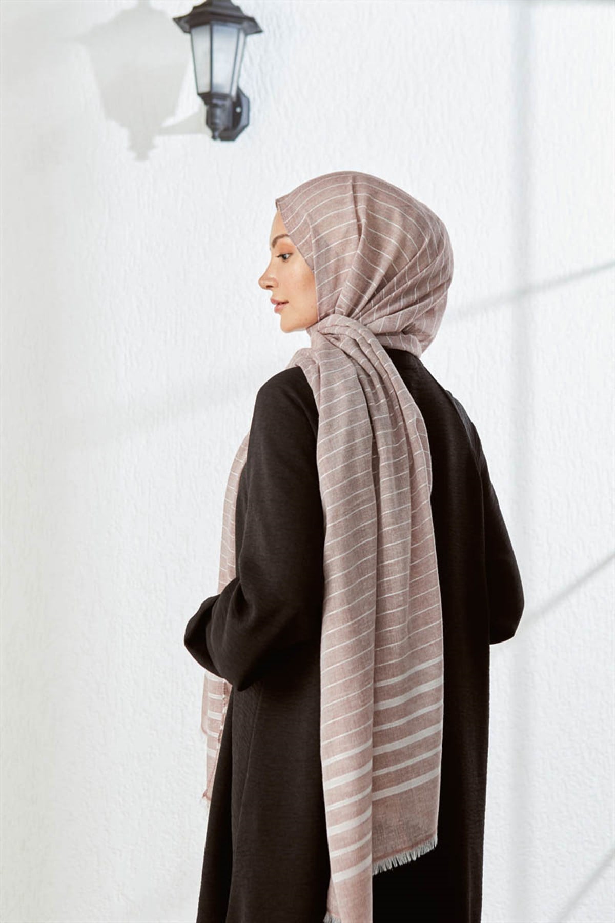 KATRİN ŞAL 7997-BORDO-2
