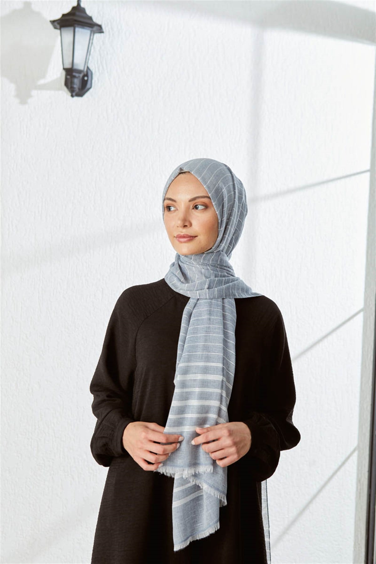 KATRİN ŞAL 7997-MAVİ-2