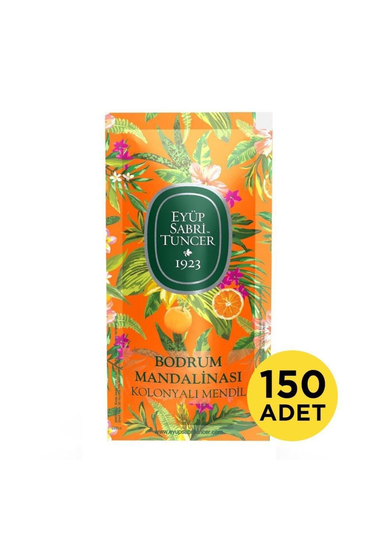 Bodrum Mandalinası Kokulu Islak Mendil Tekli Ambalaj - 150 Adet