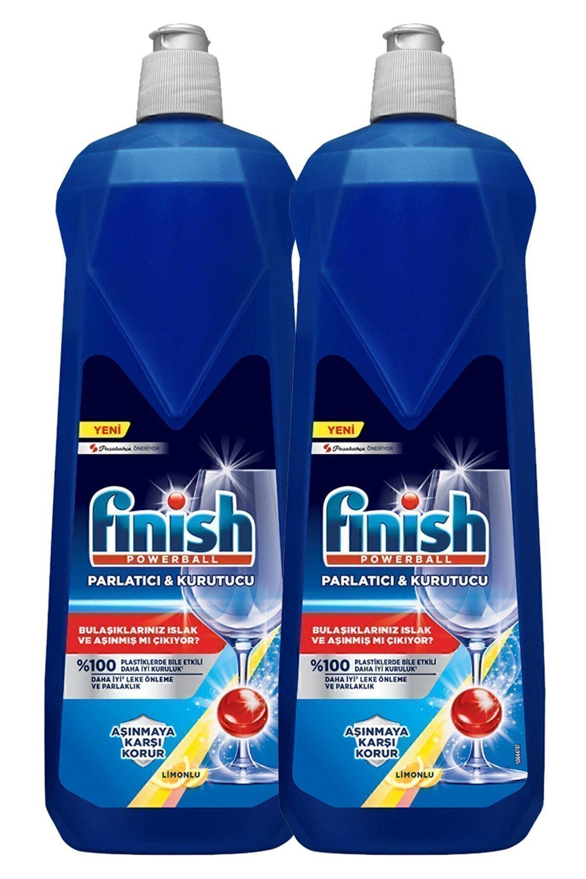 Bulaşık Makinesi  Parlatıcı & Kurutucu   Sıvı Limonlu 1600 ml (800 ml x 2'li)