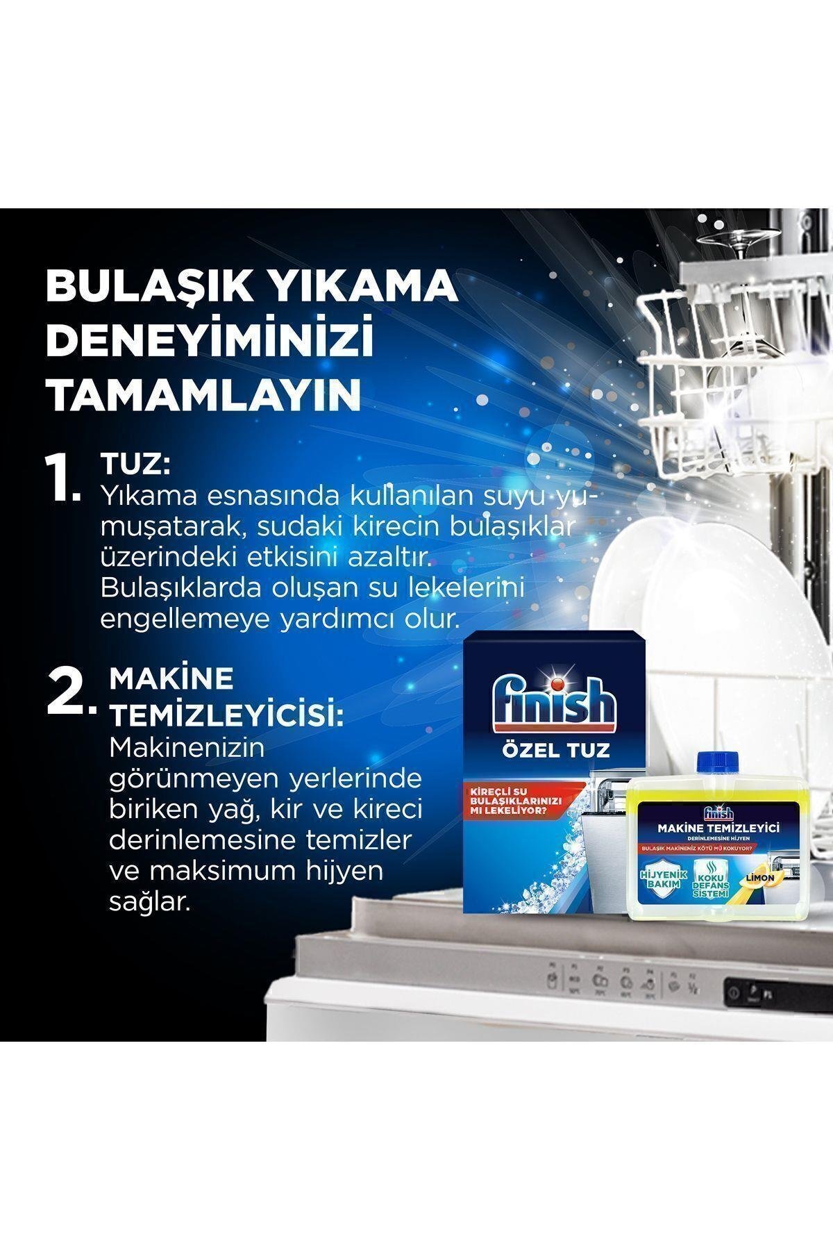 Bulaşık Makinesi  Parlatıcı & Kurutucu   Sıvı Limonlu 1600 ml (800 ml x 2'li)