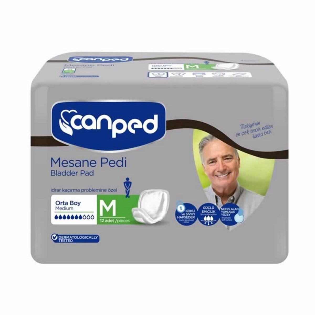 Canped Mesane Pedi Erkek 12 LI