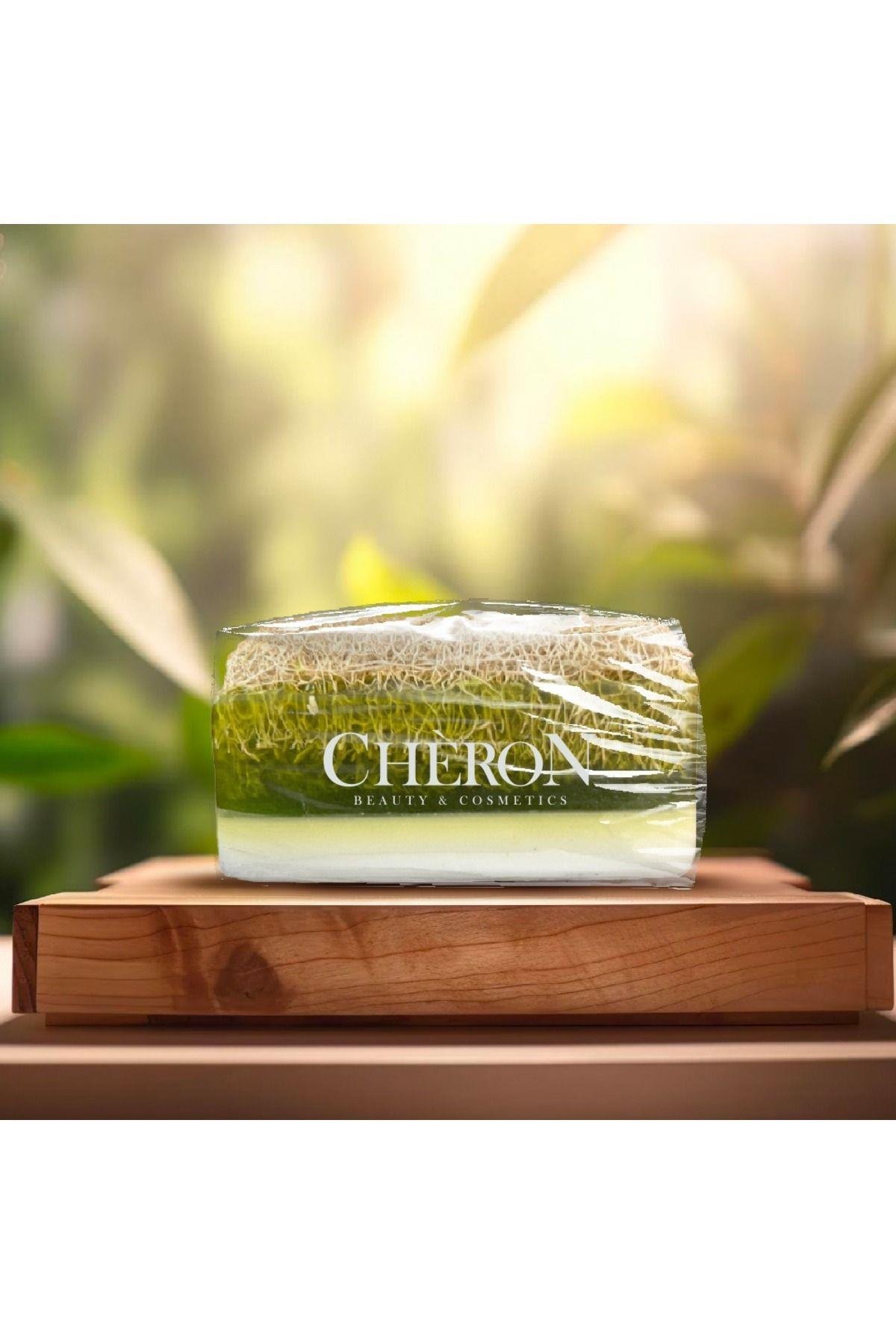 Chèron Lime Özlü Doğal Kabak Lifli Sabun 130 Gr