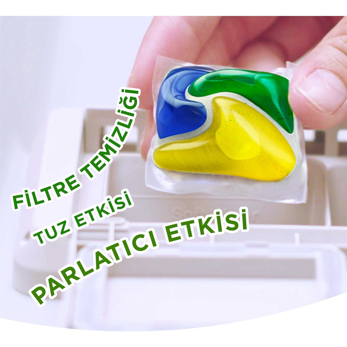 Fairy Platinum 43 Yıkama Bulaşık Makinesi Deterjanı Kapsülü Limon Kokulu