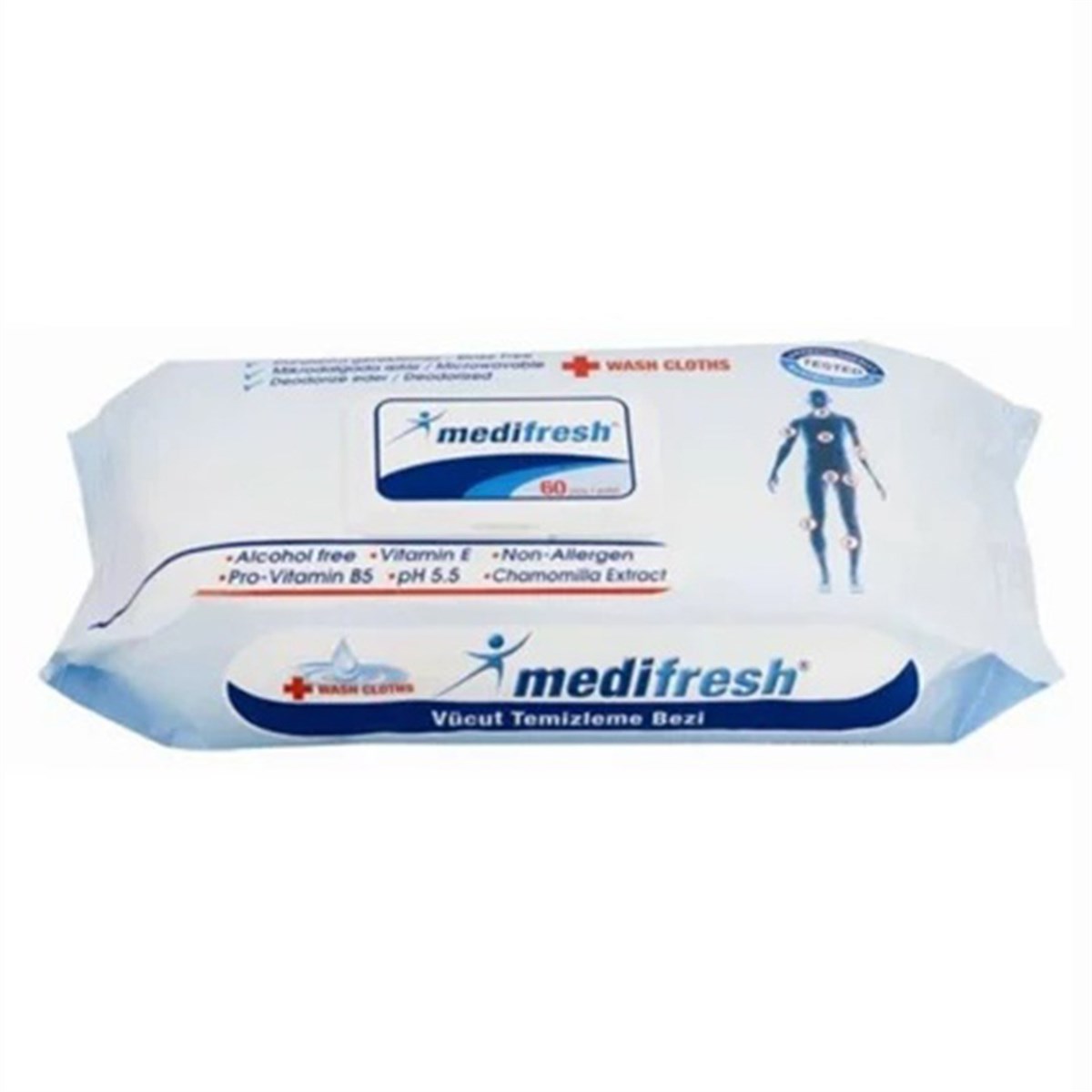 Freshn Soft Medifresh Vucüt Temizleme Bezi 60 Lı