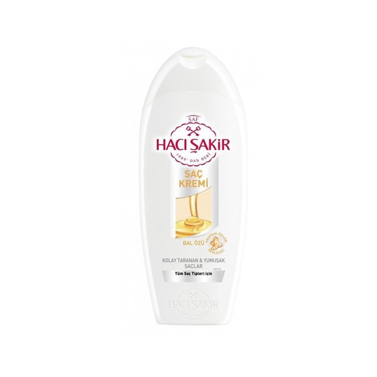 Hacı Şakir Saç Kremi 450 ML Bal /Tüm Saçlar