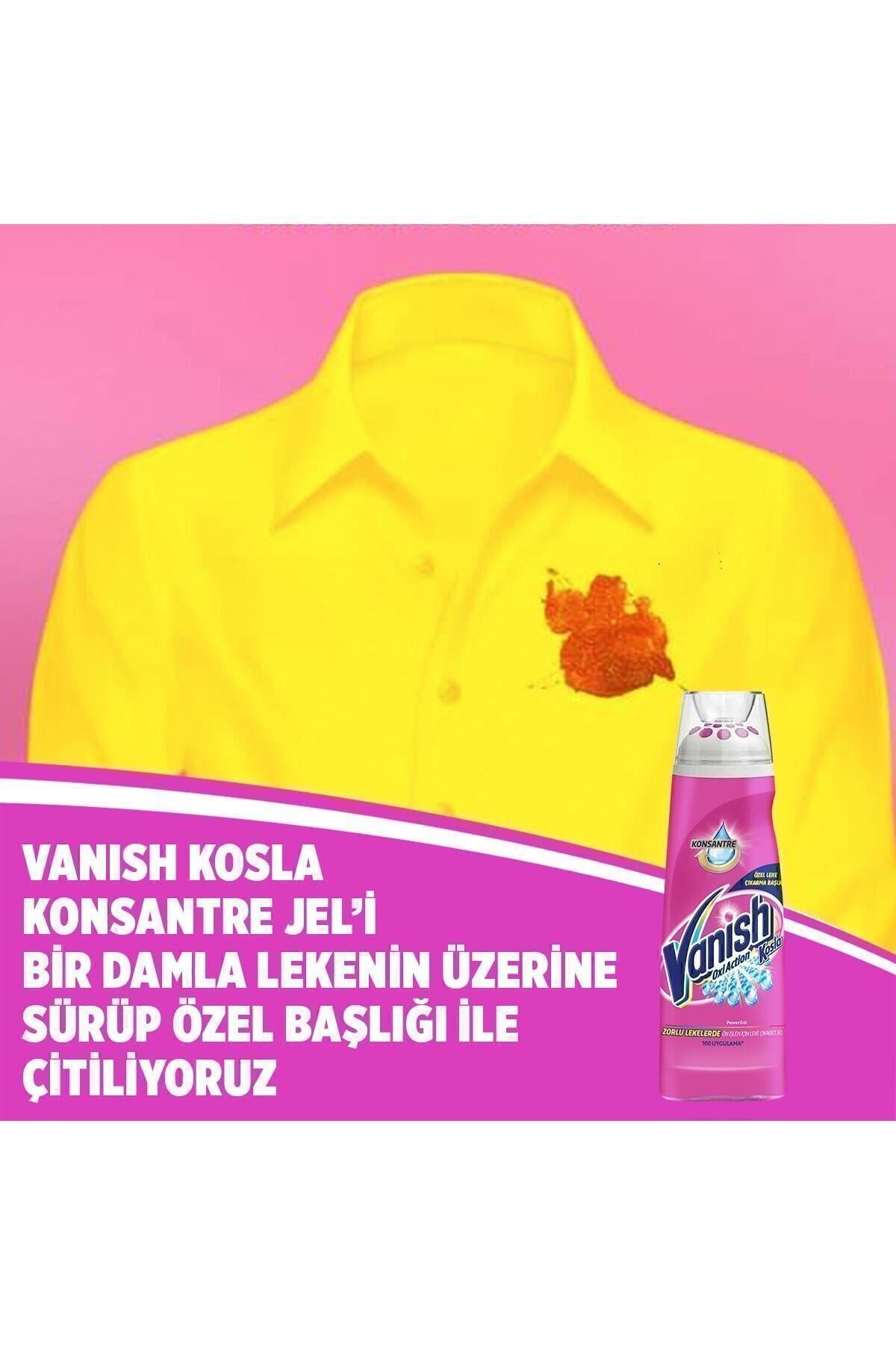 Kosla Ön Işlem Için Özel Leke Çıkarıcı Konsantre Jel 400 Ml (2 X 200 Ml) 200 Uygulama