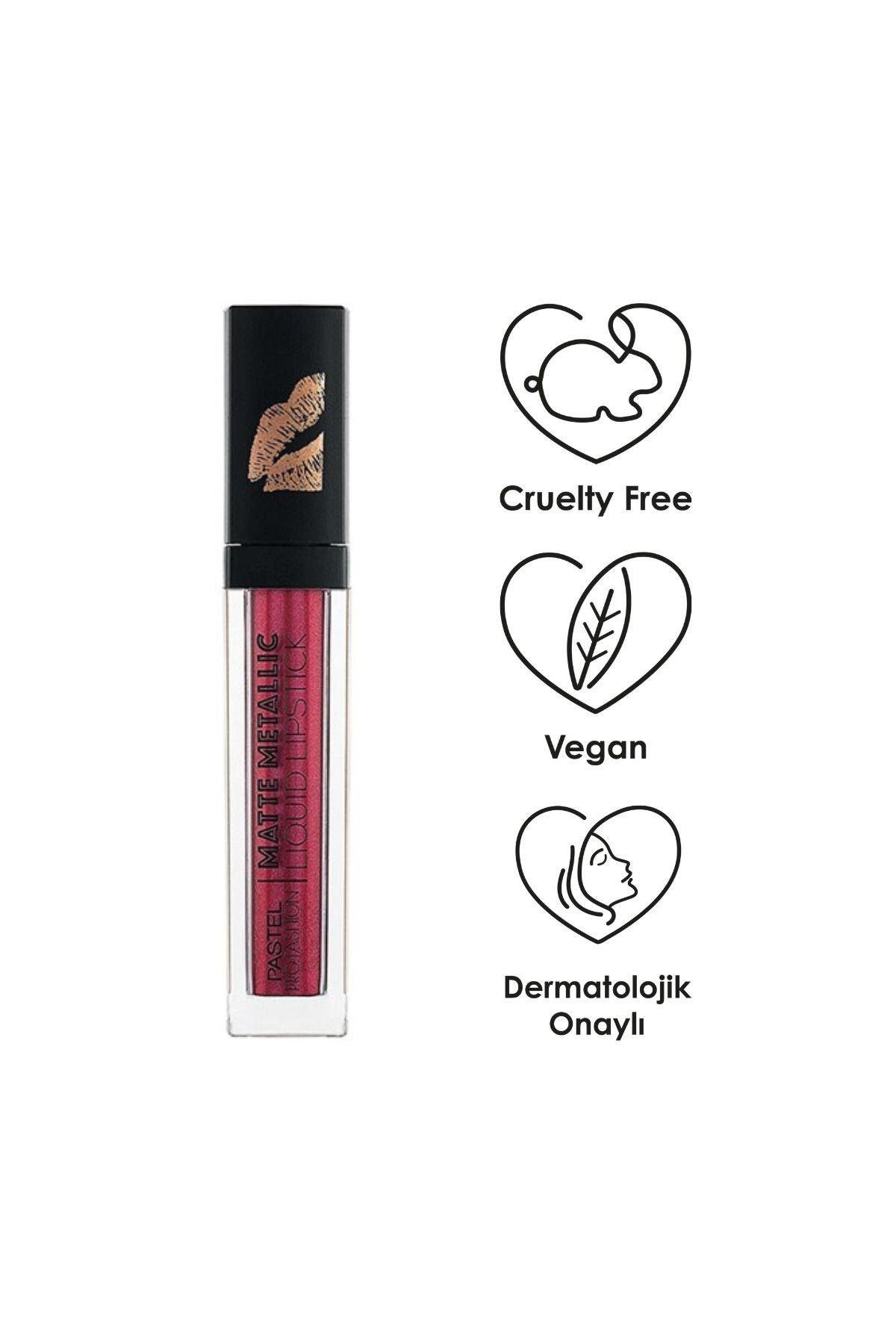Matte Metallic Liquid Lipstick - Mat Metalik Ruj 507