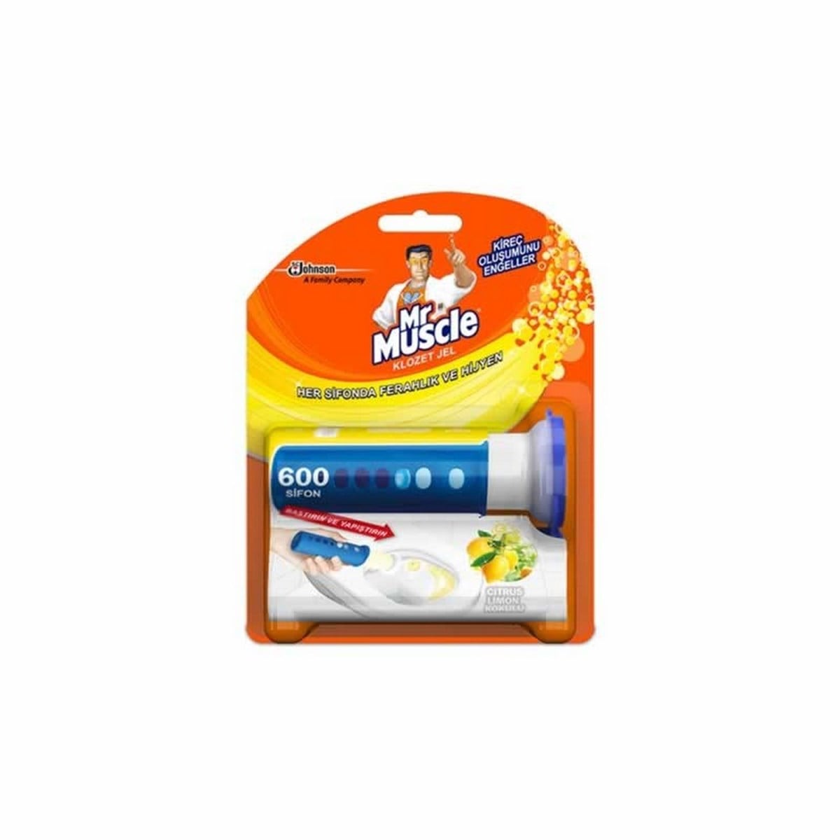 Mr.Muscle Klozet Jel Limon 38 GR