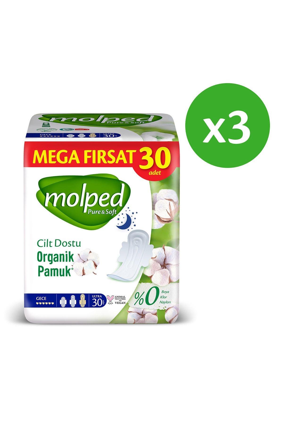 Pure&soft Gece Süper Mega Paket 90 Adet