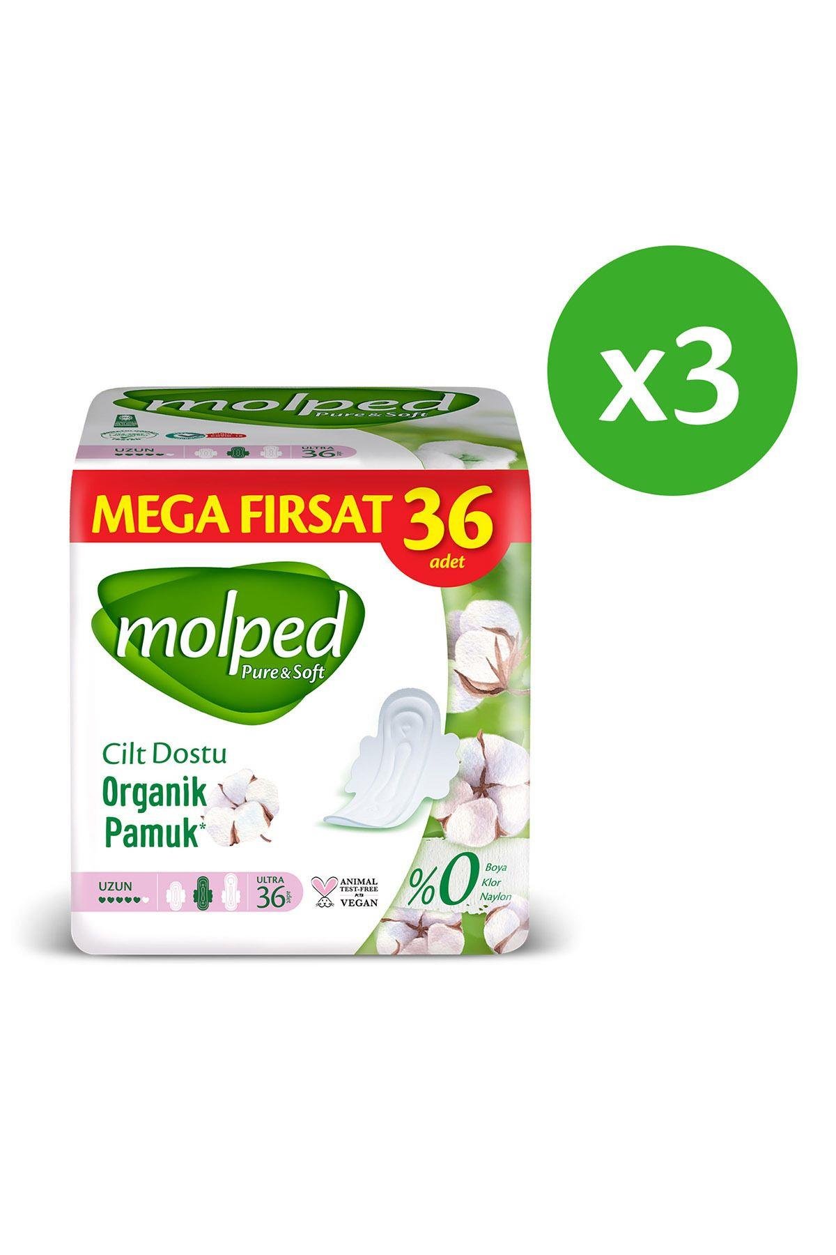 Pure&soft Uzun Süper Mega 108 Adet