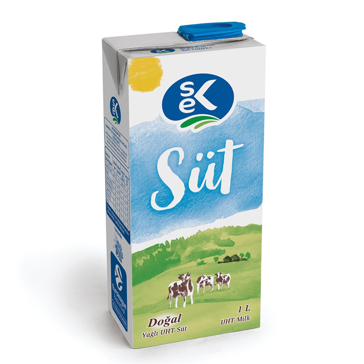 Sek Süt 1 Lt Tam Yağlı