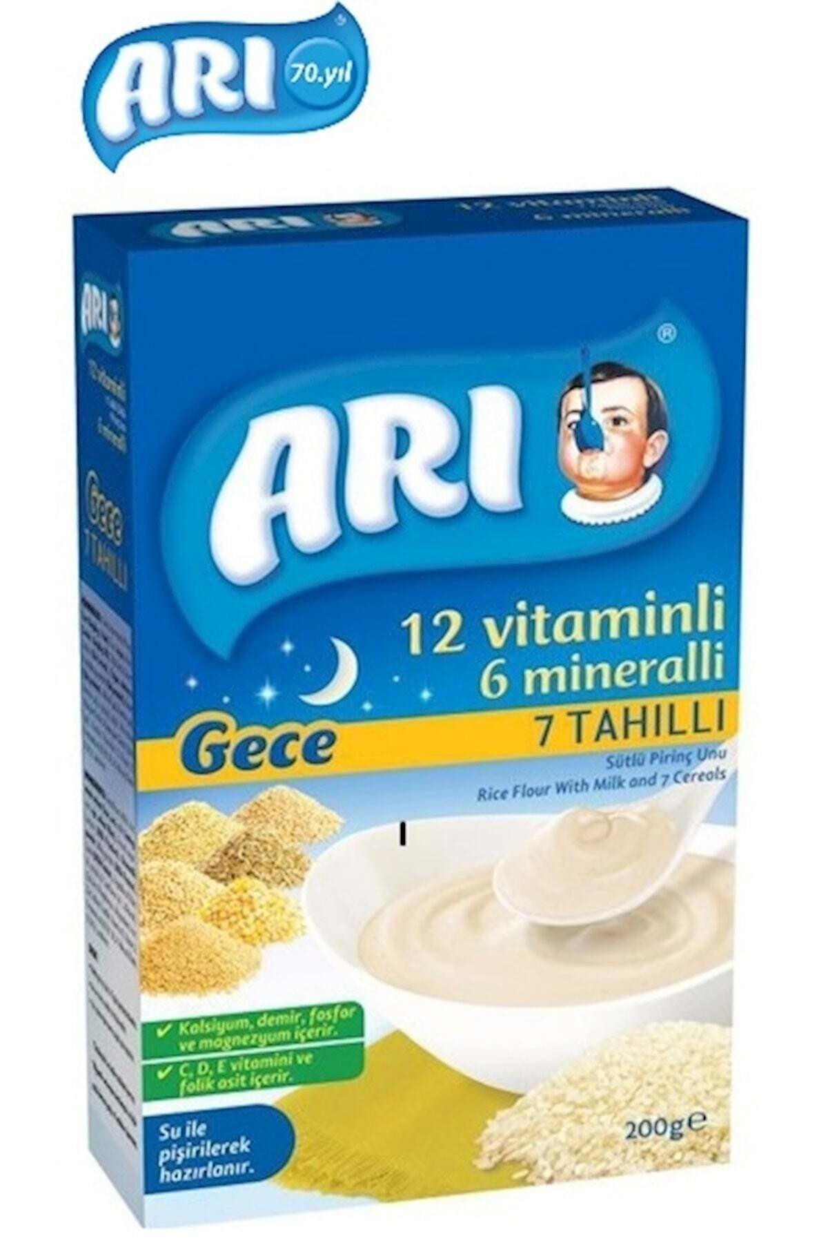 Sütlü 7 Tahıllı Gece Pirinç Unu 200 gr X 4 Adet