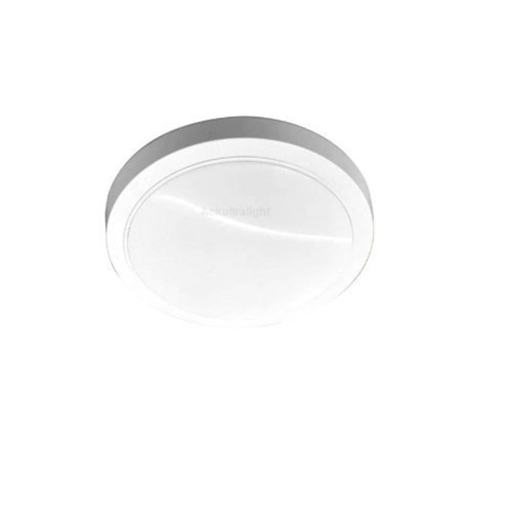 AC16-00104 Ack 18 W Radar Sensörlü Led Armatür Kırmızı Kasa GünışığıSıva Üstü Led SpotlarACKAC16-00104-10179