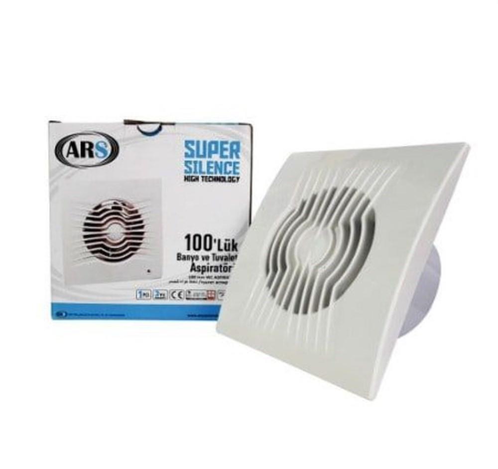 ARS ASP 100 Lük Banyo ve Tuvalet Aspiratörü 340041FanlarARS 340041-26098