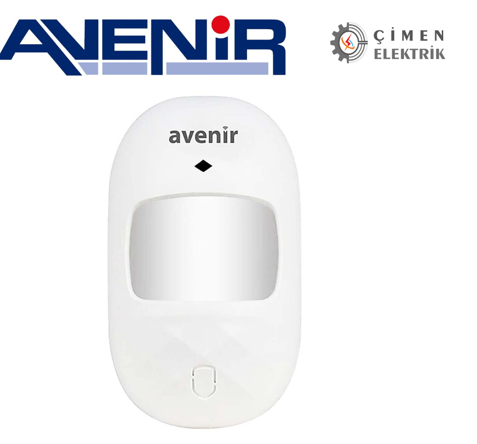 AV-06A Kablosuz Akıllı Pır DedektörüSes & Görüntü Sistemleri AVENİRAV-06A-28065