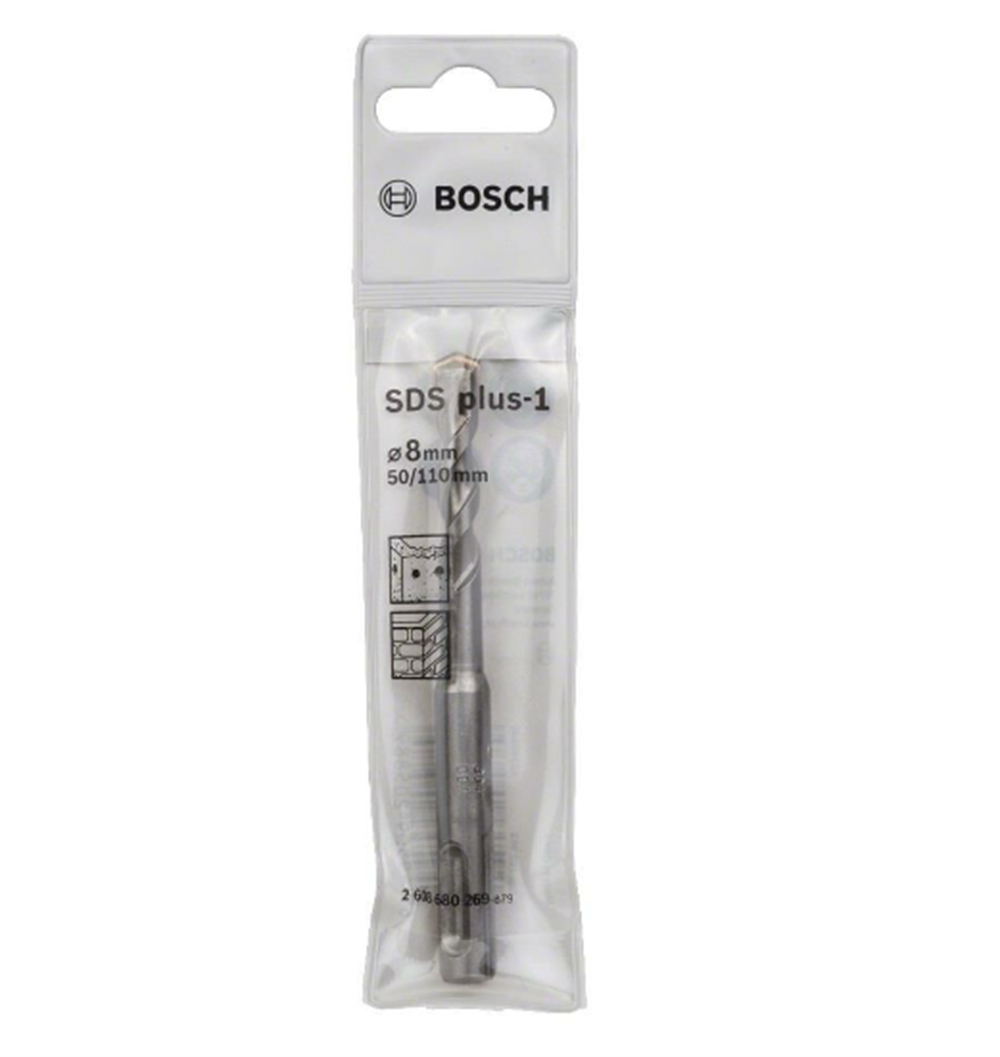 BOSCH PLUS-1 8X110 Mm Seri Kırıcı Delici Matkap UcuMatkap ÇeşitleriBOSCHBCH-2608680269-26372