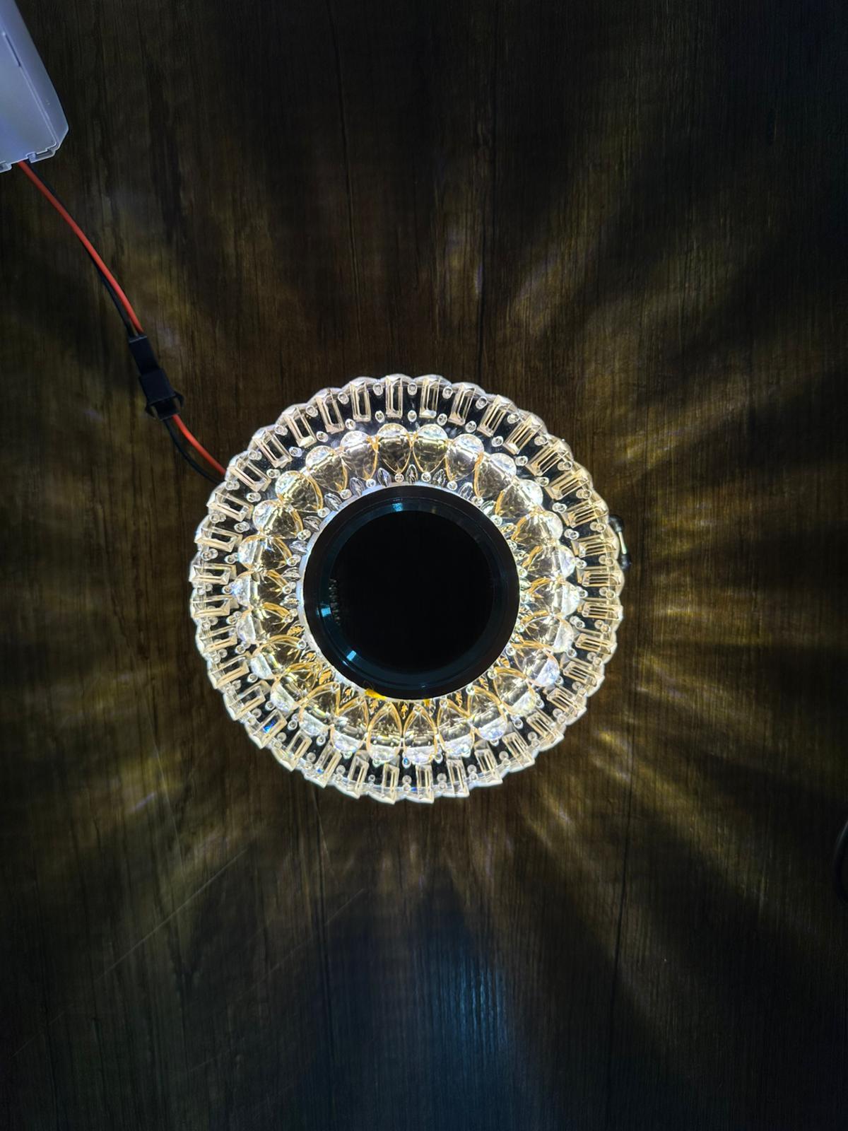 CATA CT 6636 Manolya Dekoratif Ledli Cam Spot KasasıDekoratif Cam SpotlarCATACT-6636-Y-31291