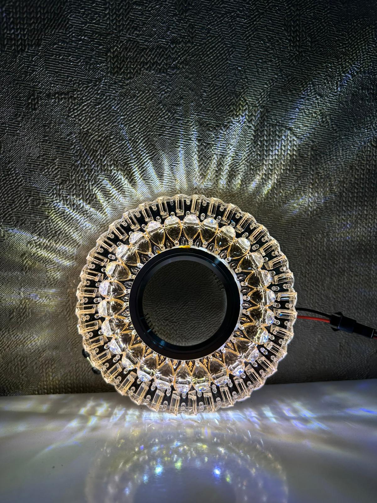 CATA CT 6636 Manolya Dekoratif Ledli Cam Spot KasasıDekoratif Cam SpotlarCATACT-6636-Y-31291