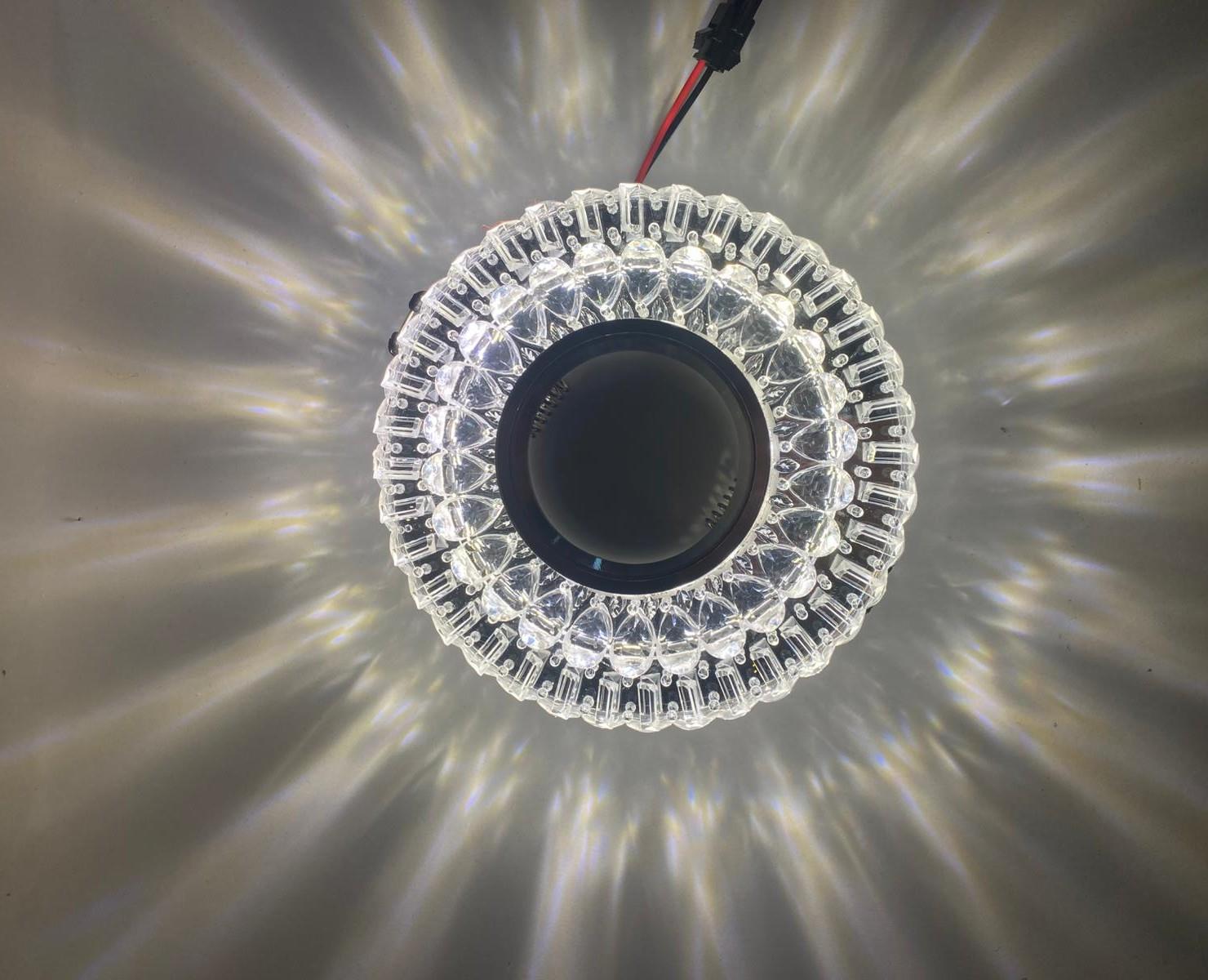 CATA CT 6637 Lale Led Çerçeveli Günışığı Cam Spot KasasıDekoratif Cam SpotlarCATACT-6637-Y-31179