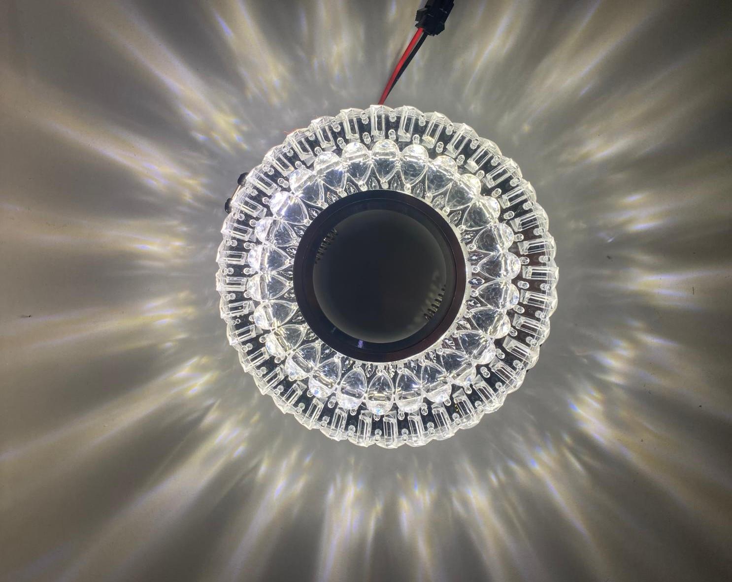 CATA CT 6637 Lale Led Çerçeveli Günışığı Cam Spot KasasıDekoratif Cam SpotlarCATACT-6637-Y-31179