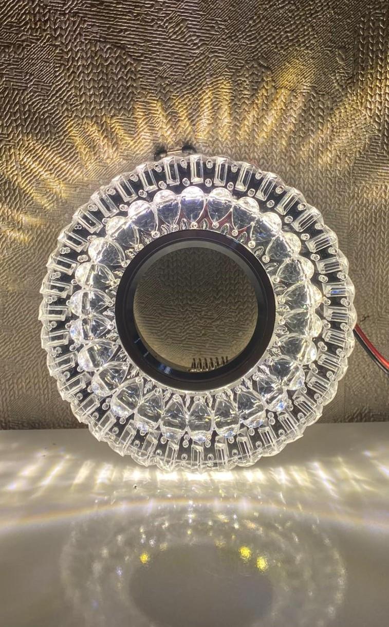 CATA CT 6637 Lale Led Çerçeveli Günışığı Cam Spot KasasıDekoratif Cam SpotlarCATACT-6637-Y-31179