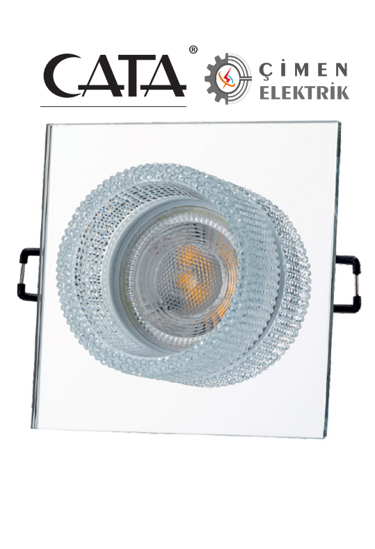 CATA CT 6656 Cam Spot KasasıCATA CT 6656 Cam Spot KasasıDekoratif Cam SpotlarCATACT-6656-18955