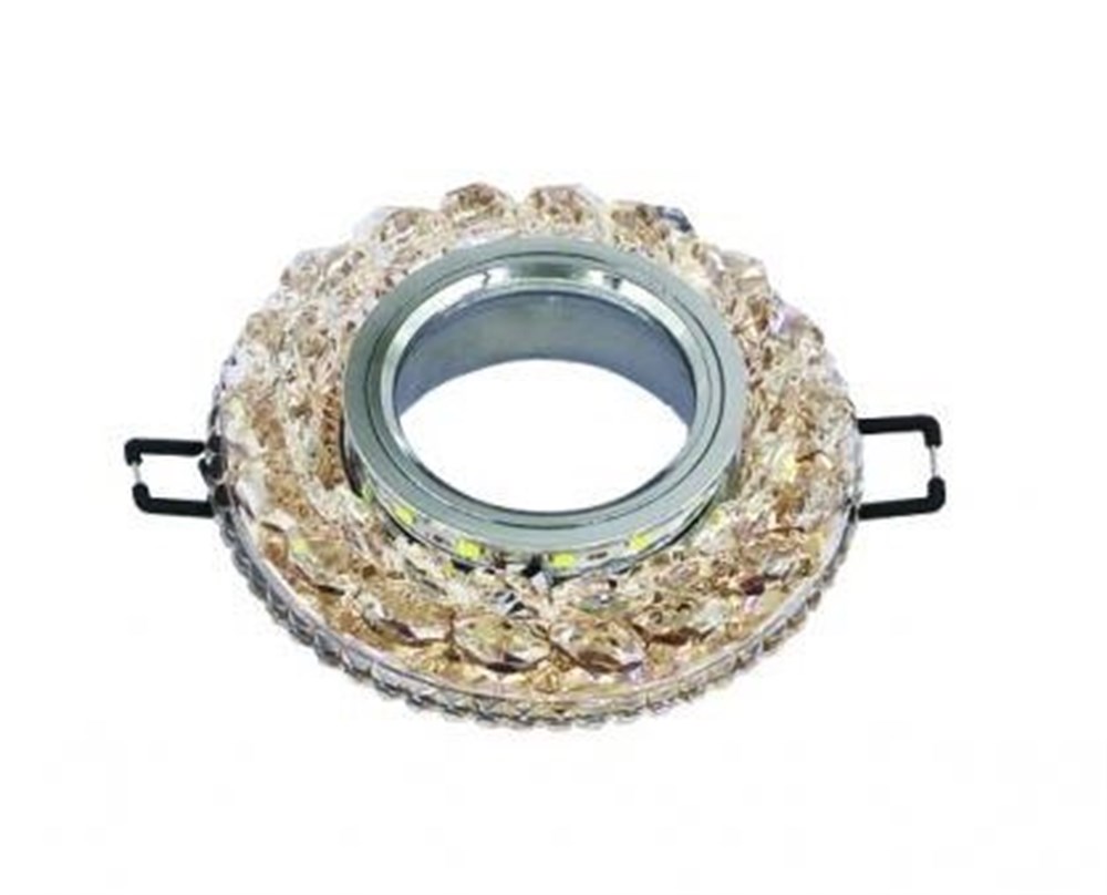 CT 6620 Cata Led Çerçeveli Günışığı Kristal Cam Spot KasasıDekoratif Cam SpotlarCATACT-6620-12705