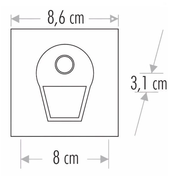 CATA CT 5170 1W Siyah Kasa Sensörlü Koridor Aydınlatması 3200K Gün IşığıCATA CT 5170 1W Siyah Kasa Sensörlü Led Spot 3200K Gün IşığıKoridor AydınlatmalarıCATACT-5170G-SK-19918