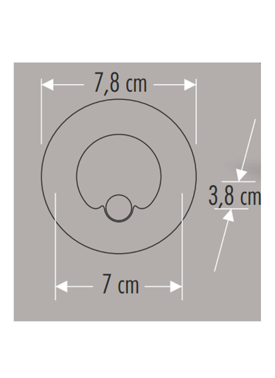 CATA CT 5174 1.5W Radar Sensörlü Koridor Aydınlatması 3200K Gün IşığıCATA CT 5174 1.5W Radar Sensörlü Led Spot 3200K Gün IşığıKoridor AydınlatmalarıCATACT-5174G-12394