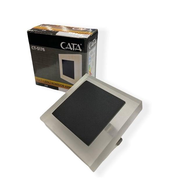 CT 5176 Cata 3 W Koridor Aydınlatması Kasalı Led Spot Amber IşıkCT 5176 Cata 3 W Koridor Kasalı Led Spot Amber IşıkKoridor AydınlatmalarıCATACT-5176A-21194