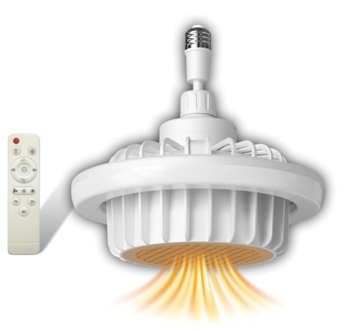 CATA CT 1160 Fanlı Isıtıcı Led Ampul Beyaz Işık 6400K E27 DuyLed AmpullerCATACT-1160G-30756