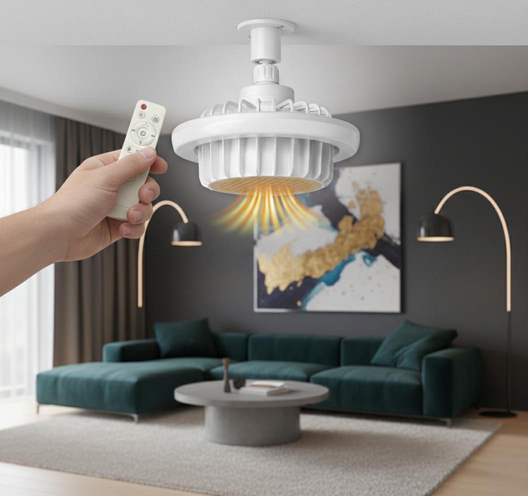 CATA CT 1160 Fanlı Isıtıcı Led Ampul Beyaz Işık 6400K E27 DuyLed AmpullerCATACT-1160G-30756