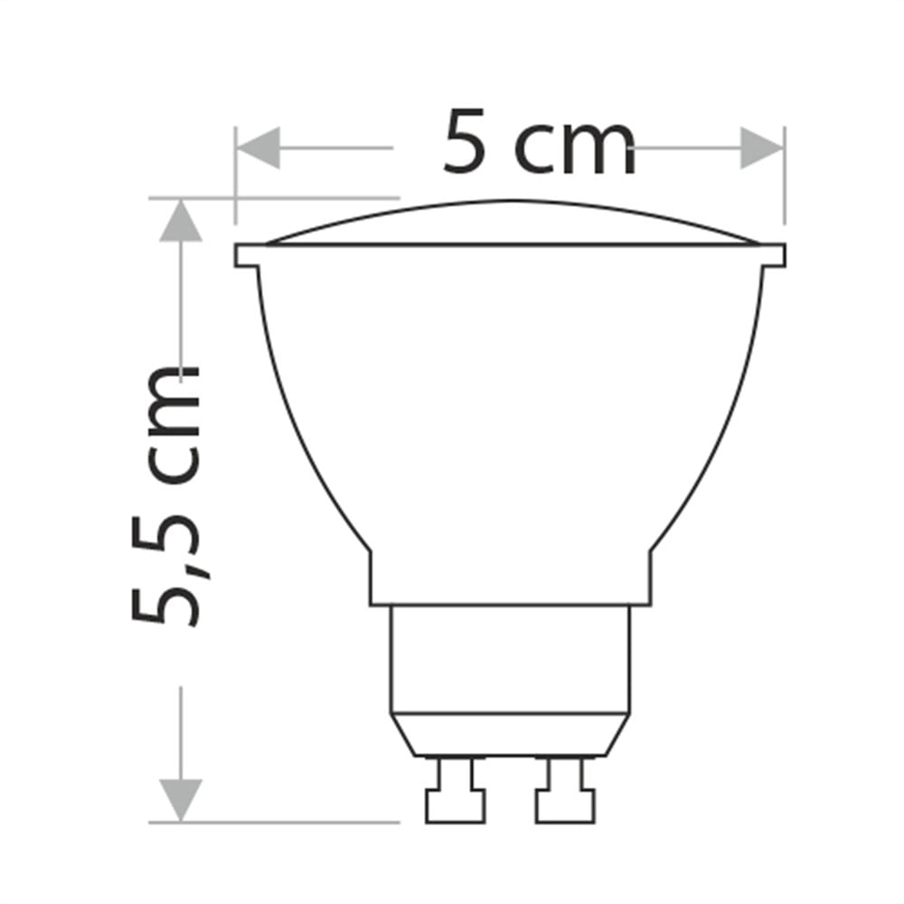 CT 4045 Cata 1.5 w Çanak Led Ampul Yeşil GU-10 DuyLed Çanak AmpullerCATACT-4045-11967