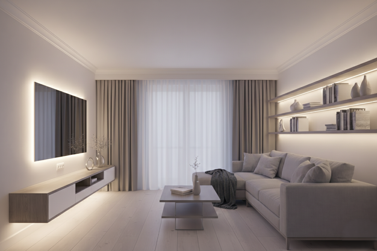 5 Metre CATA CT 4541 216 Çipli İç Mekan COB Şerit LED 4000K 12VŞerit ve Hortum LedlerCATACT-4541K-5-31411