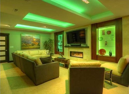 5 Metre TELLİNİ TL 4483  İç Mekan 12V 3 Çipli Şerit Led Yeşil IşıkŞerit ve Hortum LedlerCATATL-4483-5-31416