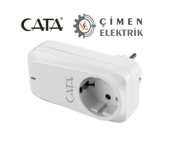 CATA CT 9186 Akım Korumalı Priz (918 Joule) 4000WCT 9186 Cata Akım Korumalı Priz (918 Joule) 4000WZaman Saatleri ve SensörlerCATACT-9186-19113