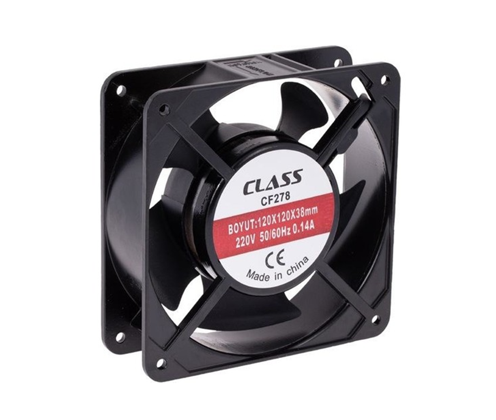  CLASS 120X120X38Mm 220V Kare Fan CF 278VantilatörlerCLASSCF-278-25644