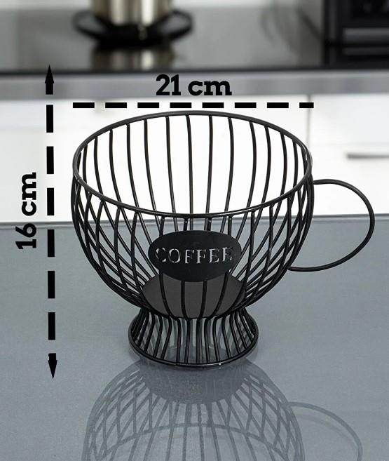 Frezya Coffe Dekoratif Siyah Metal Meyvelik Ev Yaşam & DekorasyonDiğerST00381 SİYAH-27292