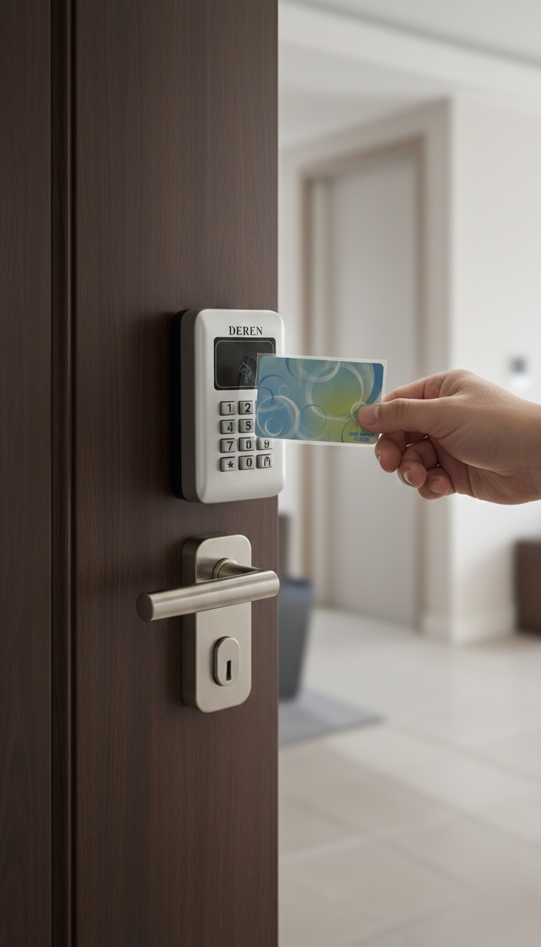 DEREN Kartlı Kapı Önü ŞifrematikGörüntülü Ve Görüntüsüz DiafonDiğerDRN-MS03WP-31329