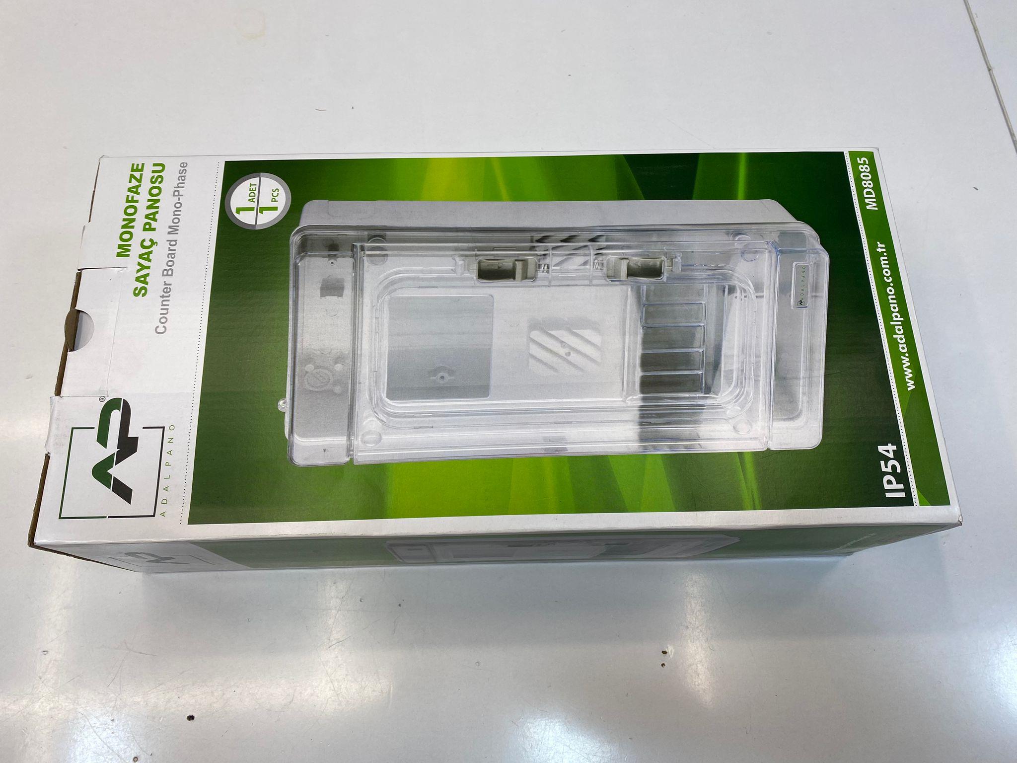 MD 8085 Polyester Monofaze Sayaç Panosu Sıva ÜstüHIRDAVATDiğerMD-8085-25755