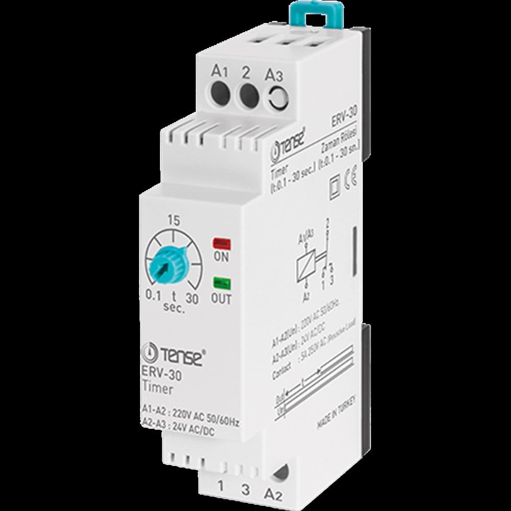 Evr-30 Tense 0-30 Zaman Rölesi Zaman Saatleri ve SensörlerDiğerEVR-30-13229