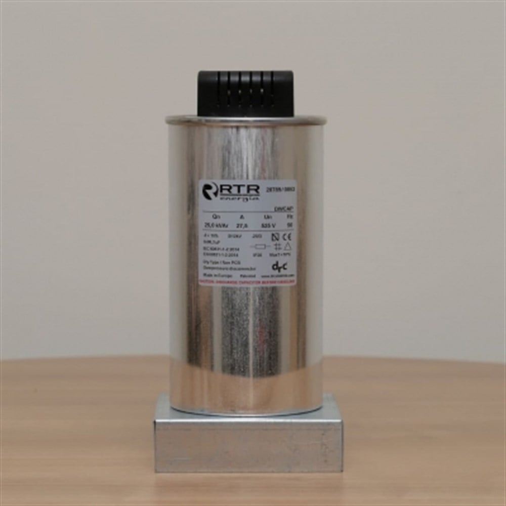 DRC 7,5 KVAR 440 V Tüp KondansatörKondansatörlerEKONDRC-7,5-440-13098